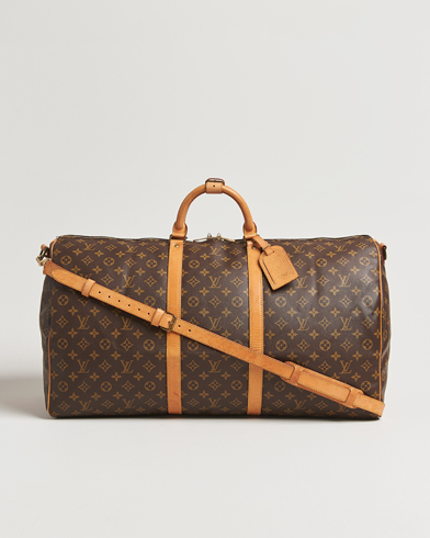 Louis Vuitton Pre-Owned Keepall Bandoulière 60 Monogram – Bruin