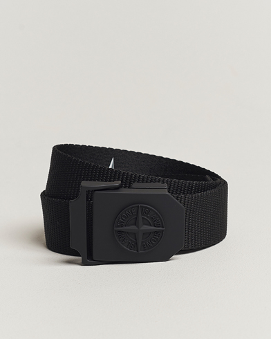 Stone Island Textile Belt Black – Noir