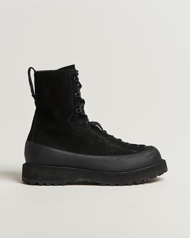 Stone Island Suede Hiking Boots Black – Noir