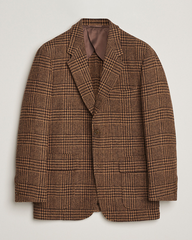 Kamakura Shirts Unconstructed Ivy Blazer Brown Glenplaid – Marron