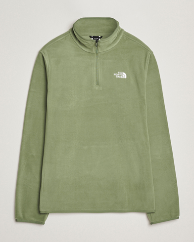 Homme | The North Face | The North Face Glacier Fleece 1/4 Zip Sage Green