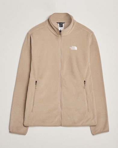 Homme | The North Face | The North Face Glacier Fleece Full Zip Beige