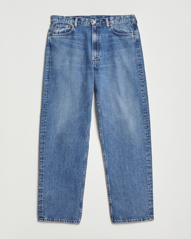 Heren | orSlow | orSlow 101 Dad Fit Jeans Denim Used