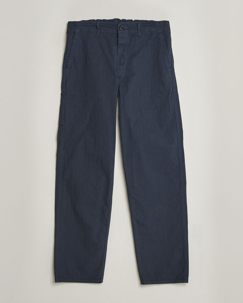 orSlow French Work Pants Navy – Bleu