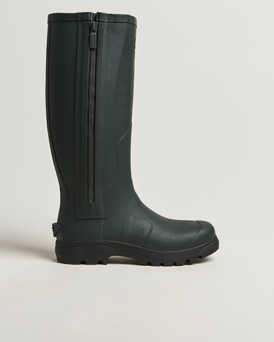 Hunter Boots Balmoral Full Zip Boot Dark Olive – Groen