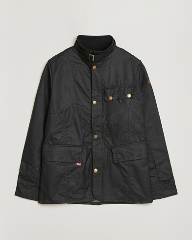Peregrine Bexley Wax Jacket Black – Noir