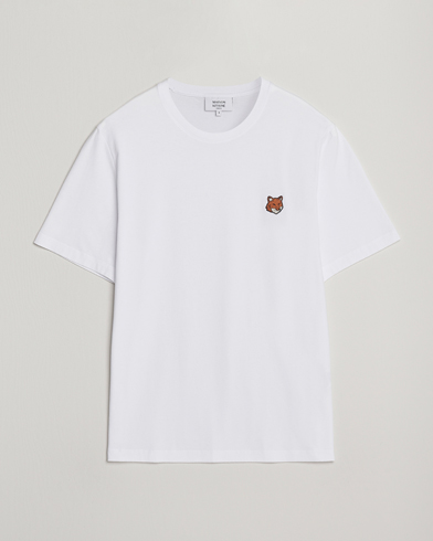 Maison Kitsuné Fox Head T-Shirt White – Blanc