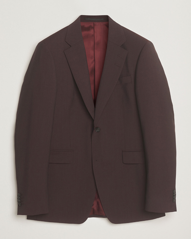 Tiger of Sweden Justin Wool Suit Blazer Triumph Steel – Rood