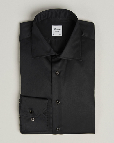 Stenströms Regular Fit Shirt Black – Noir