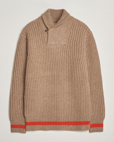 Homme | Filson | Filson Bristol Shawl Neck Sweater Oatmeal