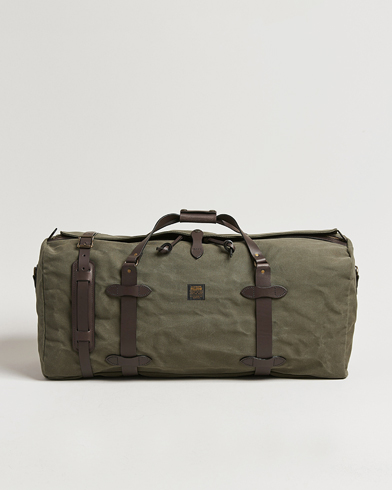 Filson Rugged Twill Duffle Large Otter Green – Vert