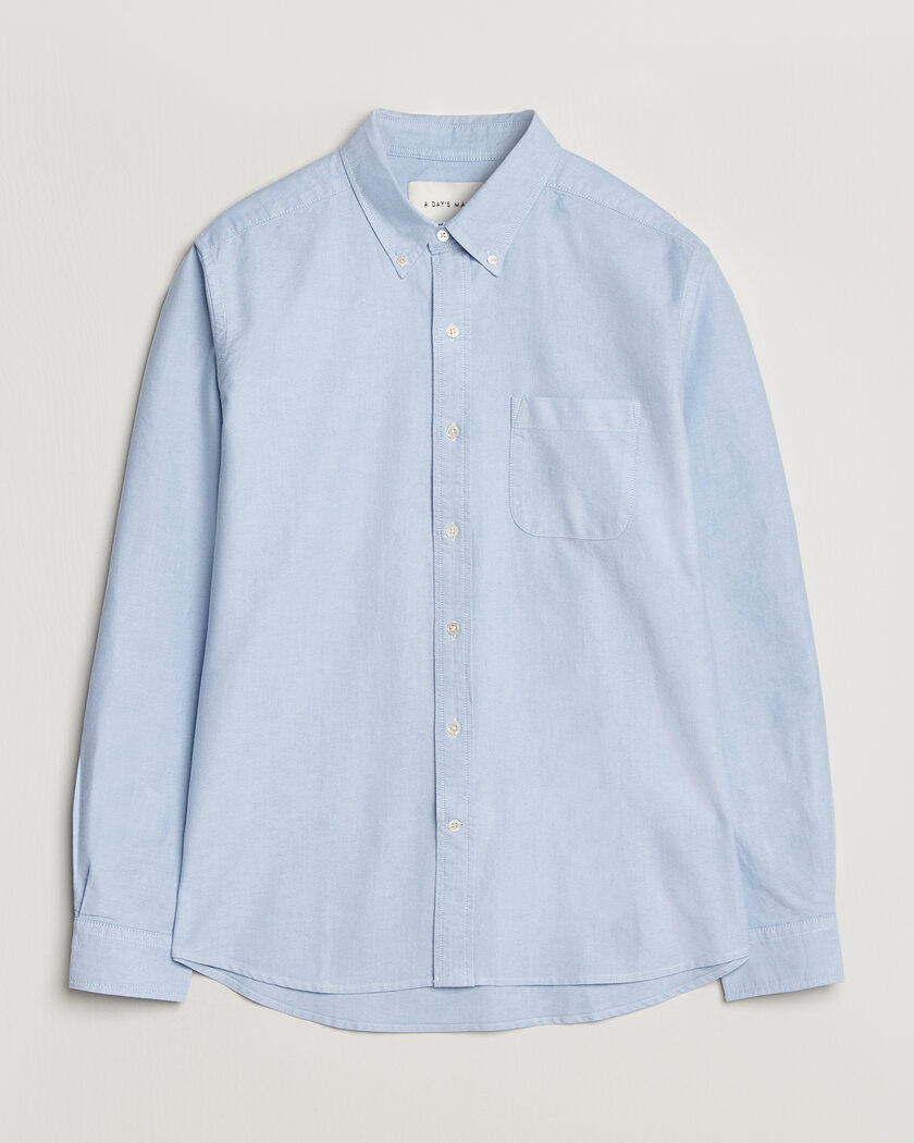A Day's March Classic Oxford Shirt Light Blue – Bleu