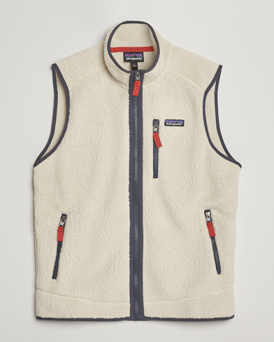 Patagonia Retro Pile Vest Pelican – Blanc