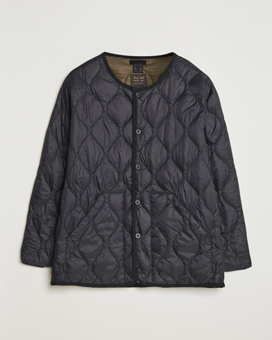 Heren | TAION | TAION Military Crew Neck Down Jacket Black