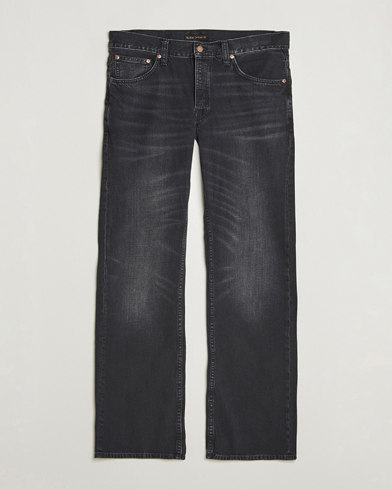 Nudie Jeans Flare Glenn Jeans Black Storm – Noir
