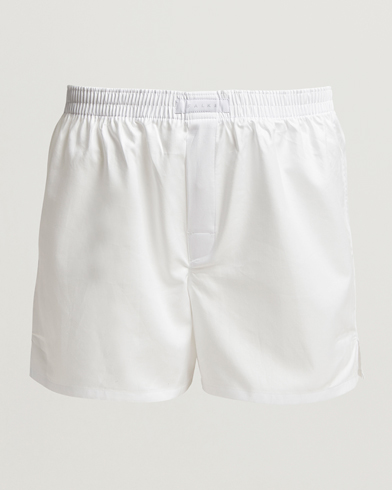 Falke Cotton Woven Boxer Shorts White – Blanc