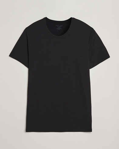 Falke Clima Wool Crew Neck T-Shirt Black – Zwart