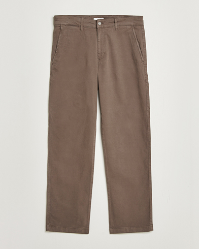 NN07 Aden Regular Fit Chinos Mable Husk – Vert