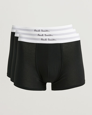 Paul Smith 3-Pack Trunk Black – Zwart