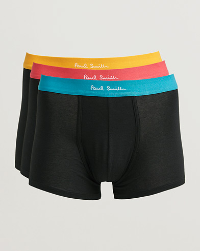 Paul Smith 3-Pack Trunk Black – Zwart