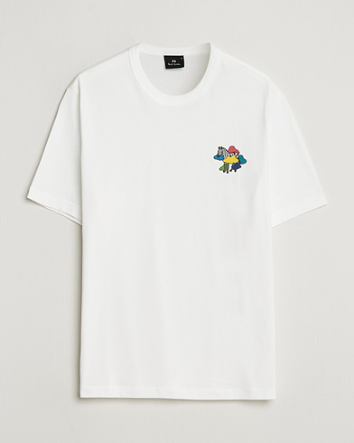 PS Paul Smith Cloud Zebra Printed T-Shirt White – Wit