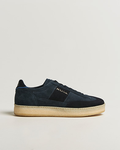 PS Paul Smith Dover Suede Crepe Sole Sneaker Navy – Blauw