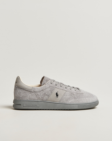 Polo Ralph Lauren Bedford Suede Sneaker Soft Grey – Grijs