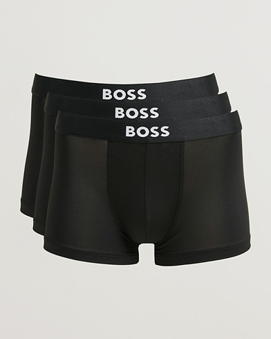 BOSS BLACK 3-Pack Microfibre Trunk Black – Noir