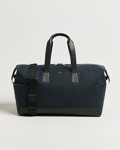 BOSS BLACK Dakkar Holdall Dark Blue – Bleu
