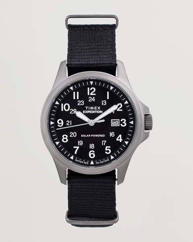Timex Expedition Field Post Solar rPET Strap 36mm Black Dial – Noir