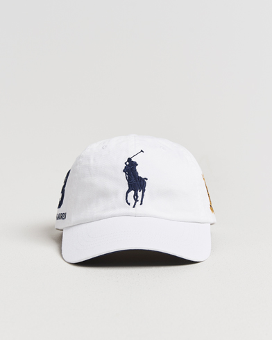 Polo Ralph Lauren Big Pony Twill Cap Ceramic White – Wit