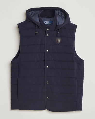 Polo Ralph Lauren Double Knitted Vest RL Navy – Bleu