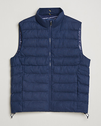Polo Ralph Lauren Colden Down Vest Newport Navy – Bleu