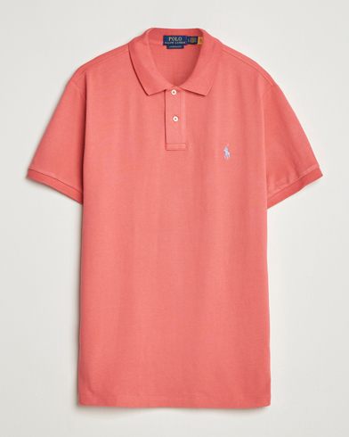 Polo Ralph Lauren Custom Slim Fit Polo Red Sky – Rouge