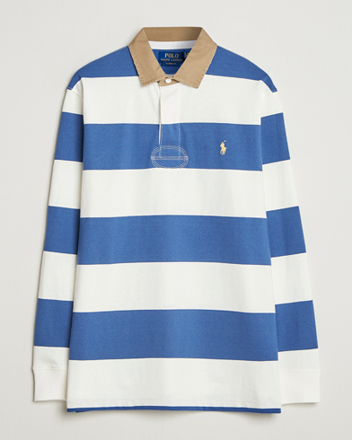 Polo Ralph Lauren Long Sleeve Rugby Sweater Old Royal/Cream – Bleu