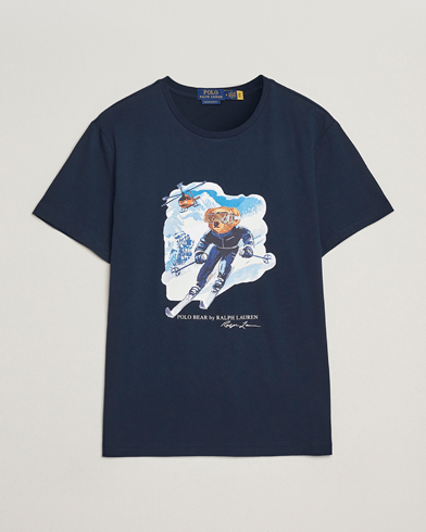 Polo Ralph Lauren Printed Bear T-Shirt Worth Navy – Bleu
