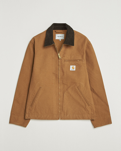 Carhartt WIP Detroit Jacket Dearborn Canvas Hamilton Brown – Bruin