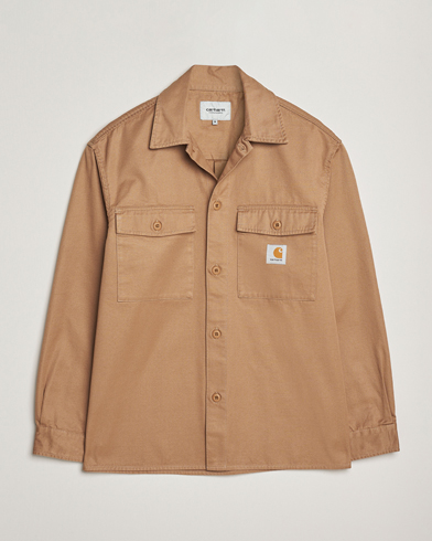Carhartt WIP Kelly Overshirt Peanut – Marron