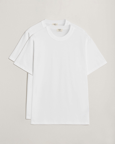 Armor Lux for Care of Carl 2-Pack Heritage Callac T-Shirt White/White – Blanc