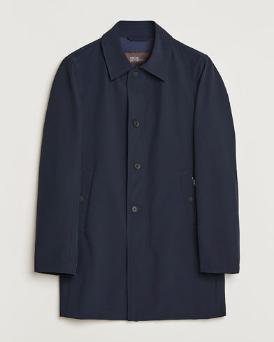 Oscar Jacobson Johnson Coat Navy – Blauw