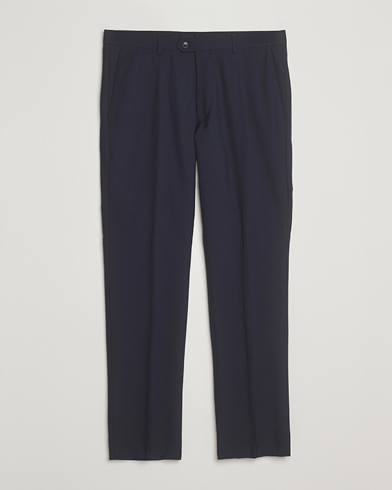 Oscar Jacobson Dandy Wool Trousers Blue – Blauw