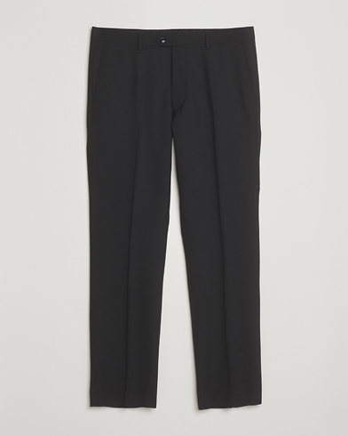 Oscar Jacobson Dandy Wool Trousers Black – Zwart