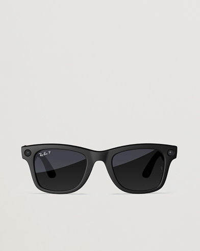 Ray-Ban Wayfarer Meta 50 Sunglasses Matte Black – Noir