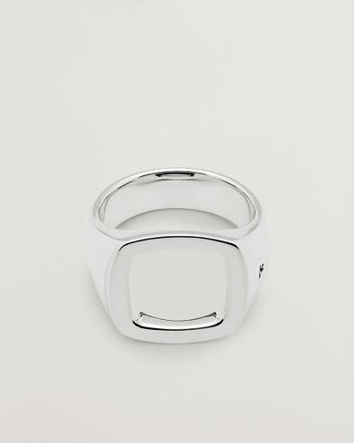 Tom Wood Cushion Open Ring Silver – Zilver