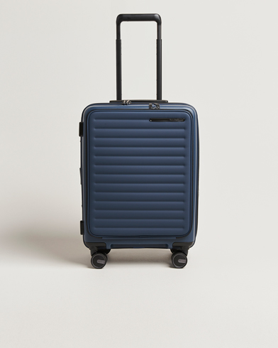 Samsonite Restackd Spinner Easy Access Carry-On Midnight – Blauw
