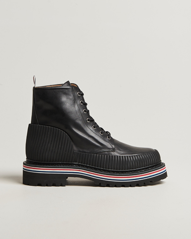 Thom Browne All Terrain Boots Black Calf – Noir