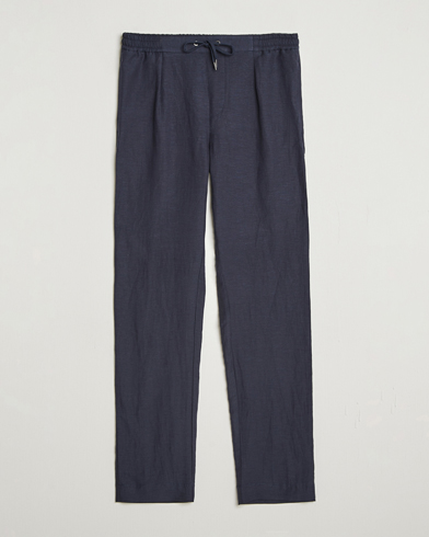 Ralph Lauren Purple Label Dorset Drawstring Trousers Chairman Navy – Bleu