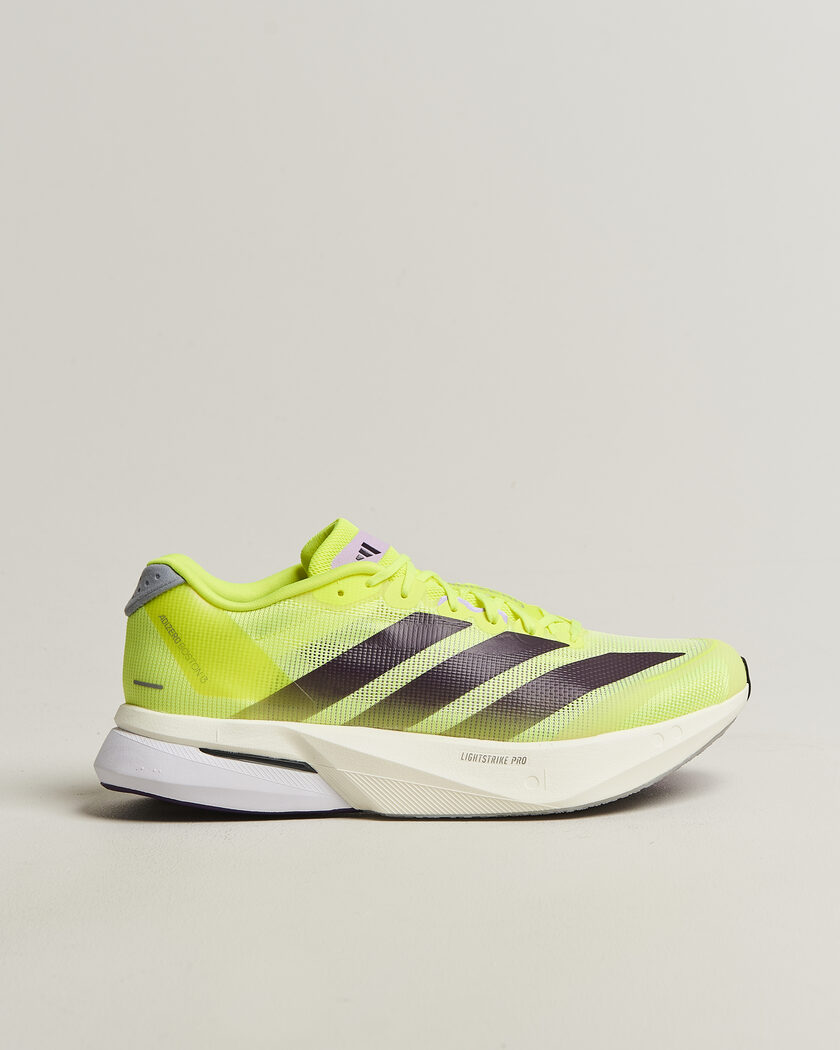 adidas Performance Adizero Boston 13 Yellow/Black – Geel
