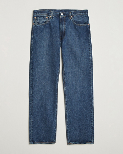 Levi's 555 Relaxed Straight Jeans Check The Score – Blauw