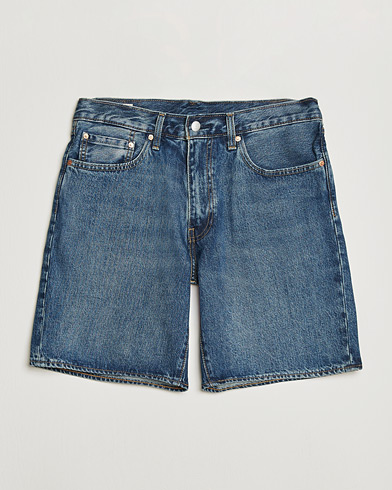 Levi's 468 Loose Denim Shorts Picnic And Friends – Blauw